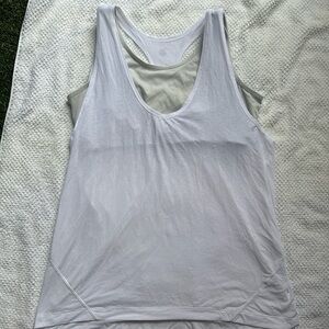 Athleta tank top with sports bra